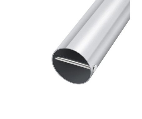 Stainless Steel 90° Rod Holder (With PVC Cap and Flange Washer)